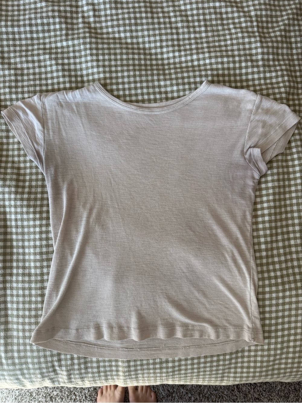 Brandy Melville Light Pink Short Sleeve